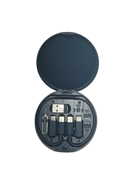 Portable fast charging data cable set-60W