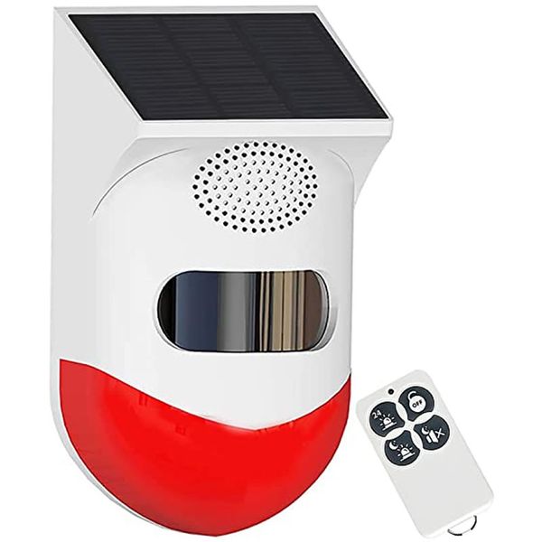 Advanced PIR Outdoor Solar Alarm System Q-BJ201