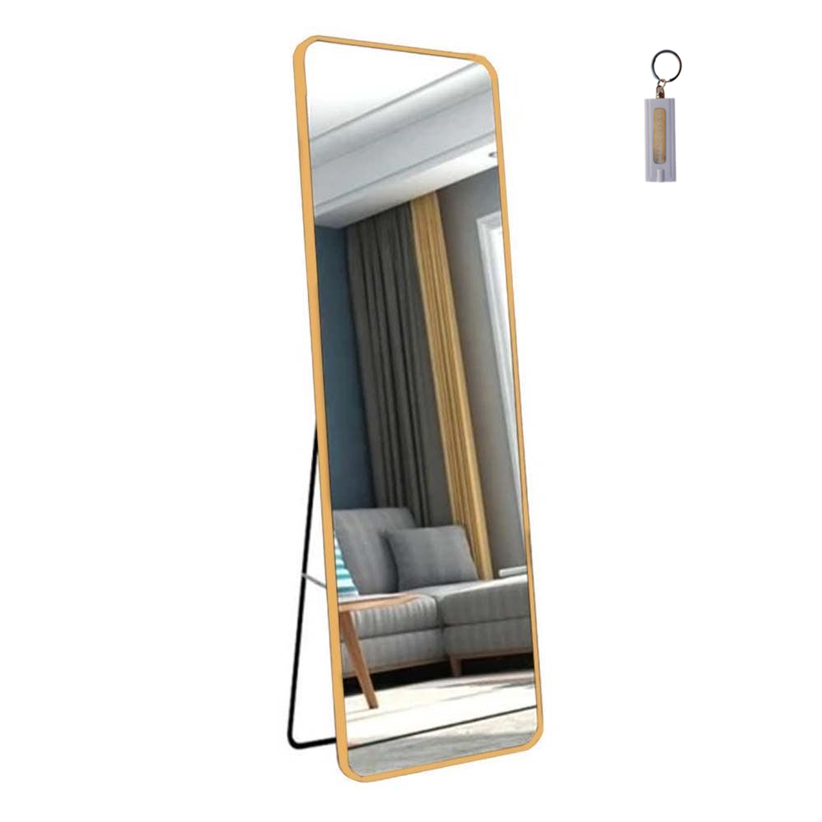 160cm Free Standing or Wall Mount Mirror and Key Holder Shop Today
