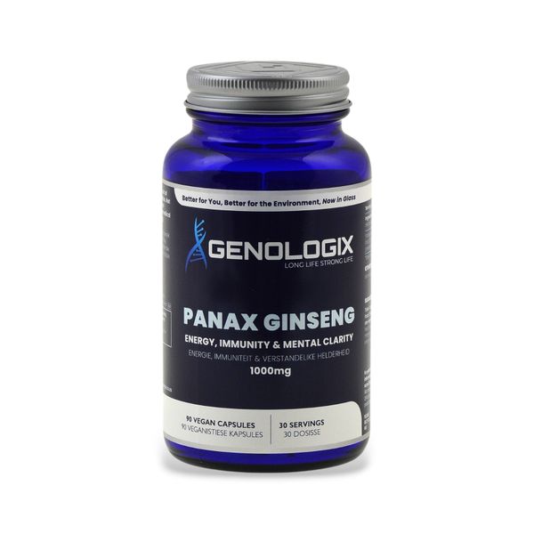 Genologix - Panax Ginseng 1000mg (30 Days Supply)
