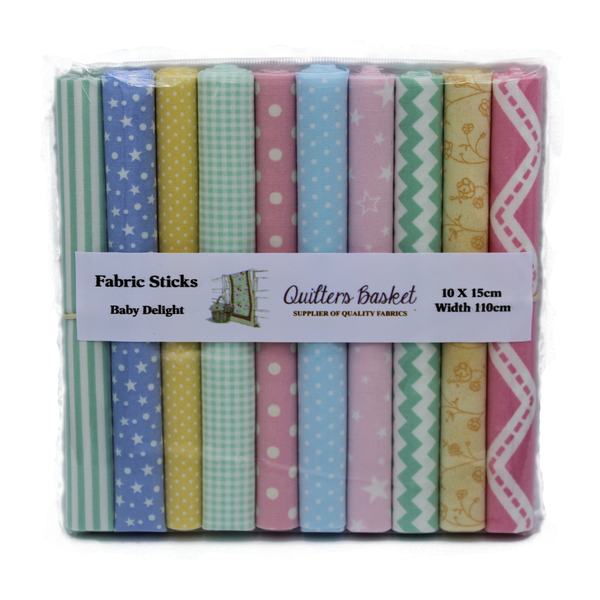 Quilters Basket- Fabric Sticks