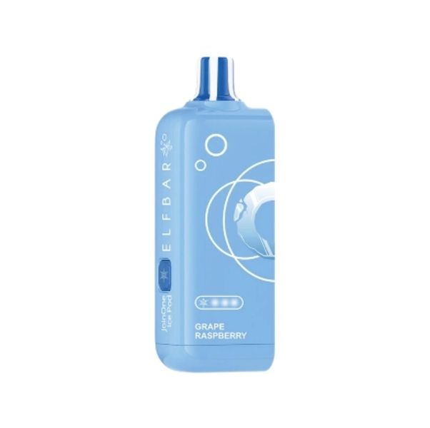 ElfBar Premium 16000 Puffs Disposable Pod Kit - Grape Raspberry