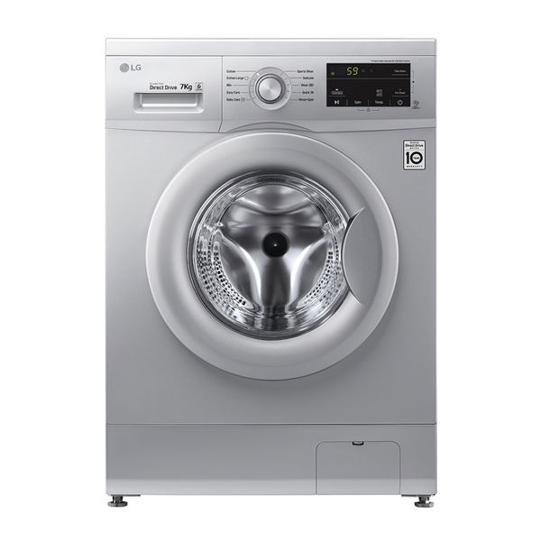 LG 7kg Front loader Luxury Silver