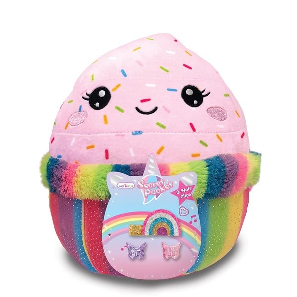 Hot Focus Huggy Squeeze w Hair Accessories - Cupcake