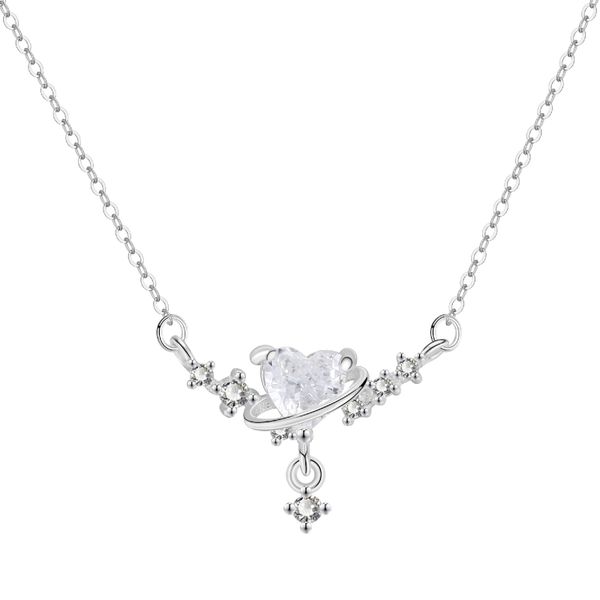 Ins Style Small Mini Peach Heart Necklace