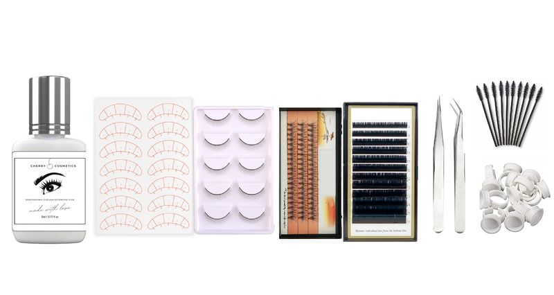 Cherry O Cosmetics Professional Starter Eyelash Kit