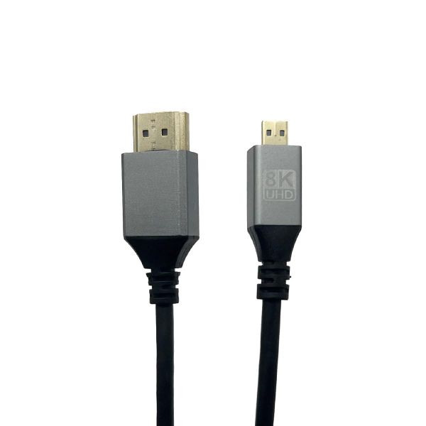 HDMI to Micro HDMI 45cm Cable 8K UHD High-Speed Video &amp; Audio for Cameras