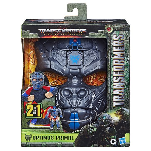 Transformers - Rise of the Beasts - 2in1 Converting Mask to Action Figure - Optimus Primal