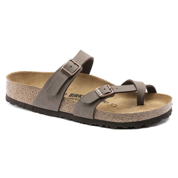 Birkenstock Ladies Mayari Mocha Birko-Flor Nubuck