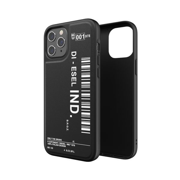 Diesel Apple iPhone 12 Pro Max Graphic Case Bar-Black/White