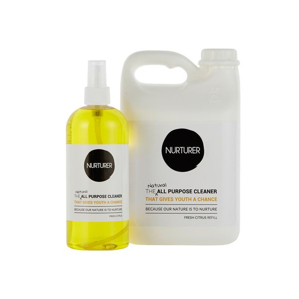 Nurturer - Natural All-Purpose Cleaner - 2L Refill &amp; 500ml