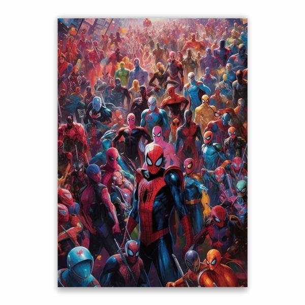 Army Of Spider-Men Poster - A1