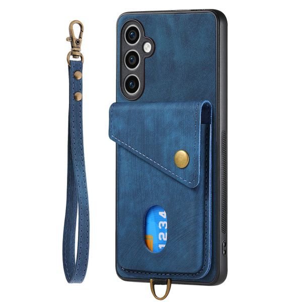 Wrist Strap With Card Holder Phone Case Compatible with Huawei Nova 13 Pro