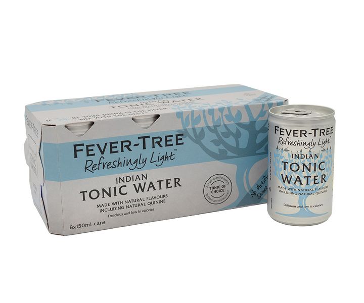 Fever Tree Refreshingly Light Tonic - 8 x 150ml