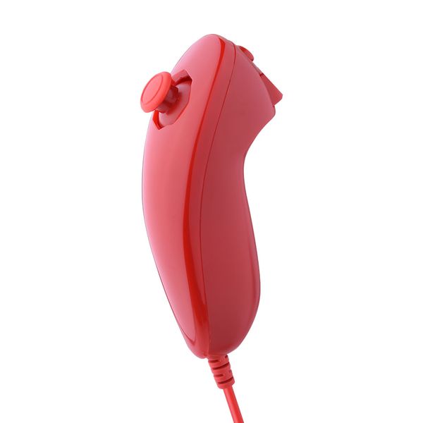 Red Curved Controller Compatible with Wii