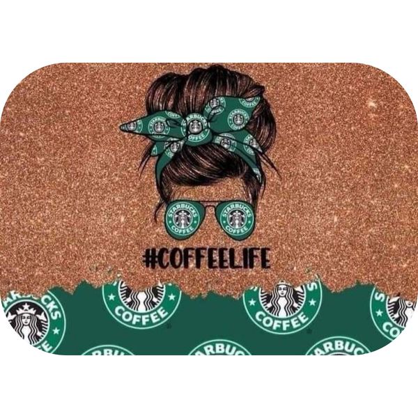 Coffee Life Printed Mouse Pad