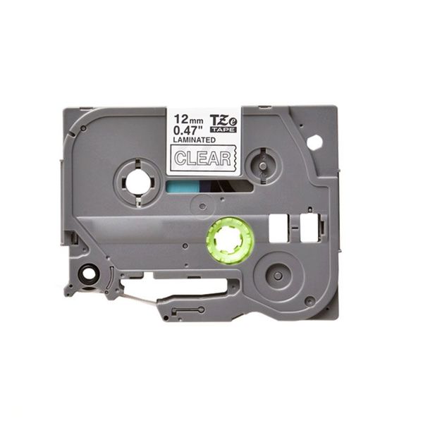 Compatible Brother TZE 135 Labelling Tape Cassette - 12mm White on Clear 8m