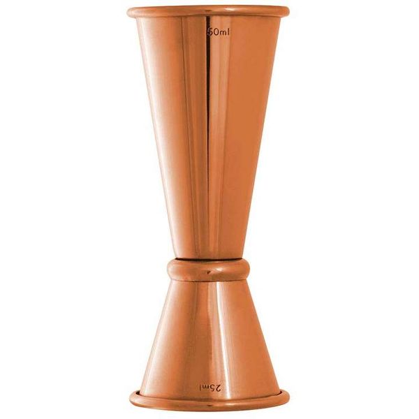 Cocktail Jigger - Japanese Style - Copper Plated - 25/50ml
