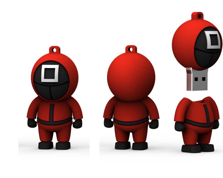 TUFF-LUV Squid Game USB Flash Drive - Square - 32GB