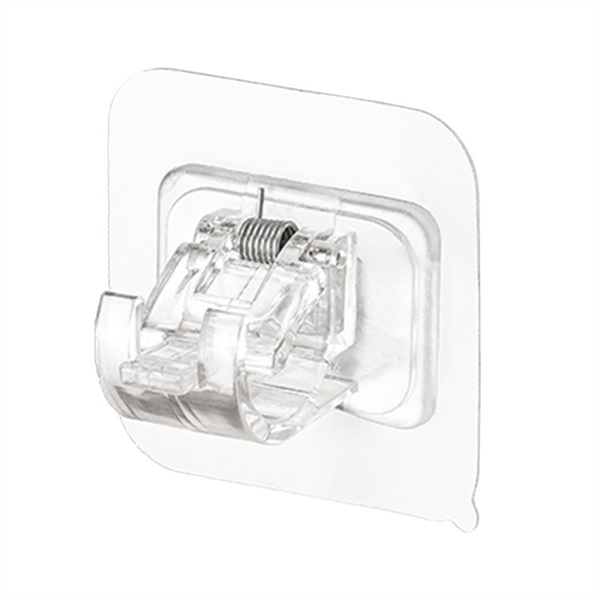 Self-Adhesive Hook Free Punching Curtain Rod