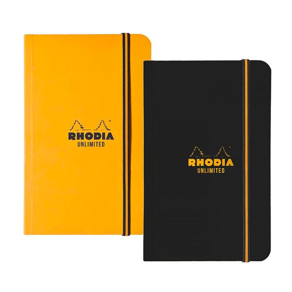 Rhodia Boutique Unlimited Notebooks, pack of 2