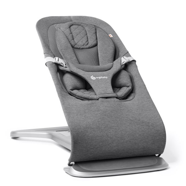 Ergobaby Evolve Bouncer Chair 3-in-1 Charcoal Grey
