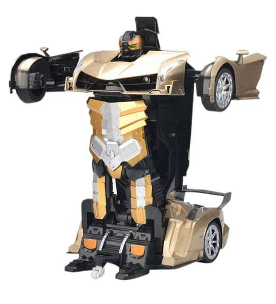 Deformation Robot Car 2.4Ghz - Gold Robot