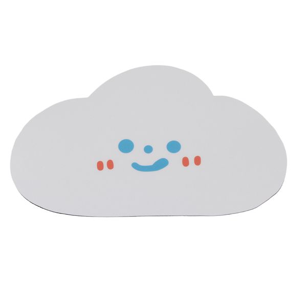 Cloud Mouse Pad (White)