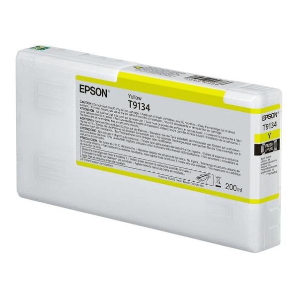Epson T9134 Yellow Ink Cartridge (200ml) For SureColor SC-P5000