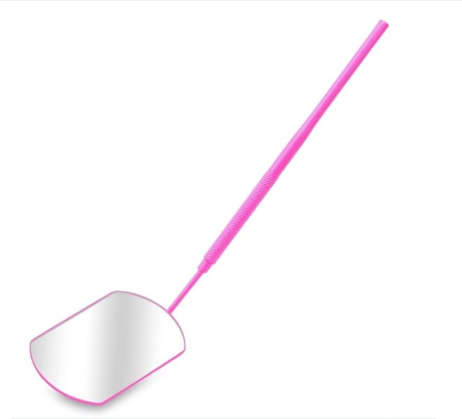 Lash Mirror Make Up Mirror Detachable Stainless Steel Square Round Lash