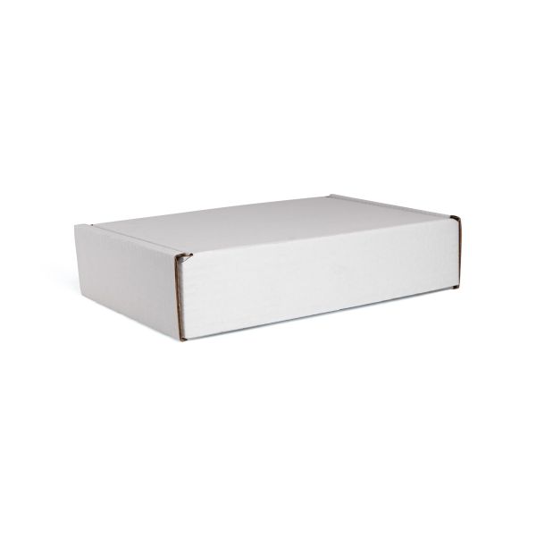 White Self-Locking Box 2 - L271xW187xH63mm(pack of 10)