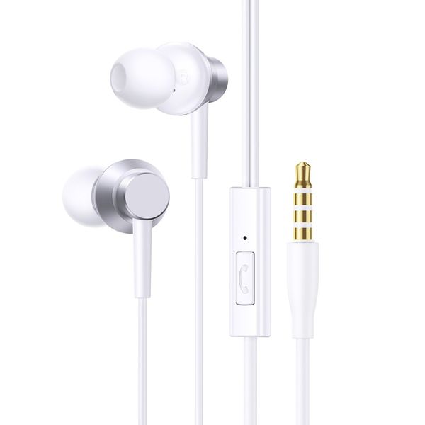 Baseus HZ11 Encok Series Wired 3.5mm(Aux) Earphones - White