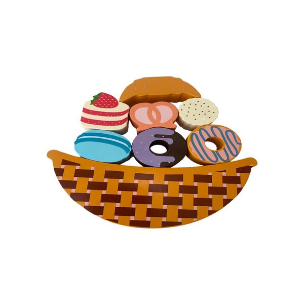 8-Piece Wood Balance Game F41-71-36