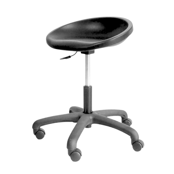 Chi Industrial Stool Chair: The Pebble - Short