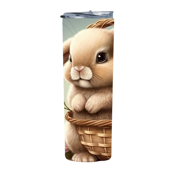 Baby Easter Bunny 20 Oz Straight Skinny Tumbler 008