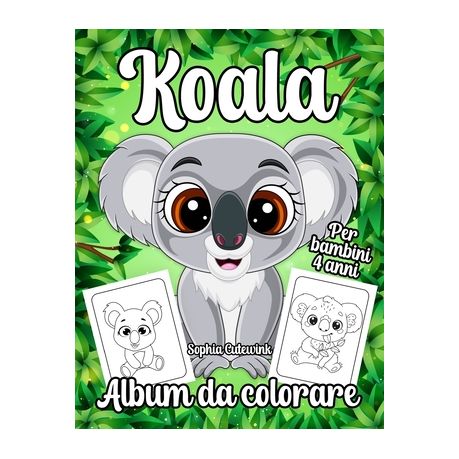 Koala Album da Colorare per Bambini: Libri da Colorare Bambini 4 Anni +, Shop Today. Get it Tomorrow!