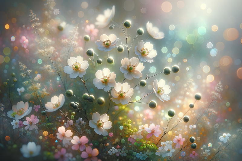 Canvas Wall Art Decor - Floral Fantasy Artwork