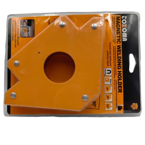 Tokoma Magnetic Welding Holder 81758 - 45 /90 /135 Positions, 75lb Force