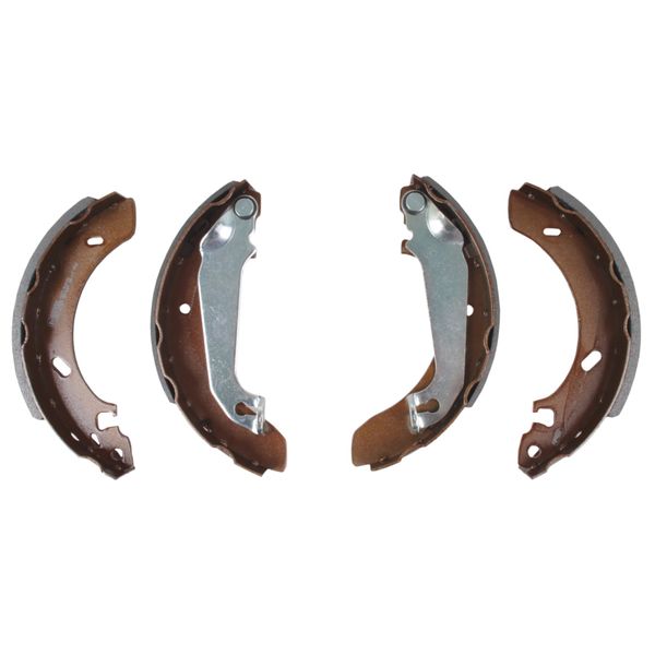 Replacement Brake Shoe Set Compatible with Ford Bantam &amp; Mazda Rustler 1&amp;2