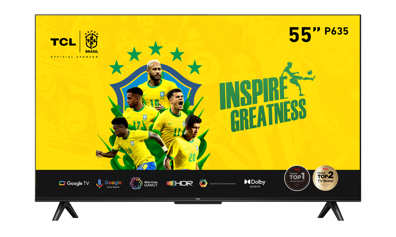 TCL 55" P635 4K UHD Smart Google TV