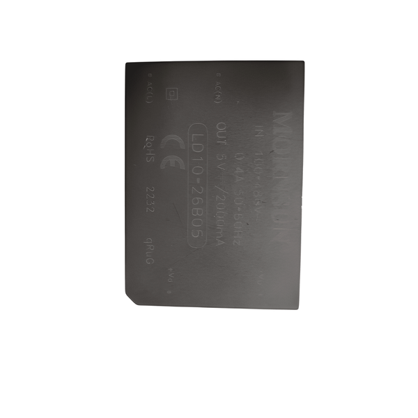 LD10-26B05 PCB Mount SMPS 90-528VAC In 5V 2A Out 4kVAC Isolation