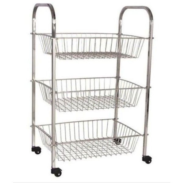 Vegetable rack / Storage trolley- 3 Tier