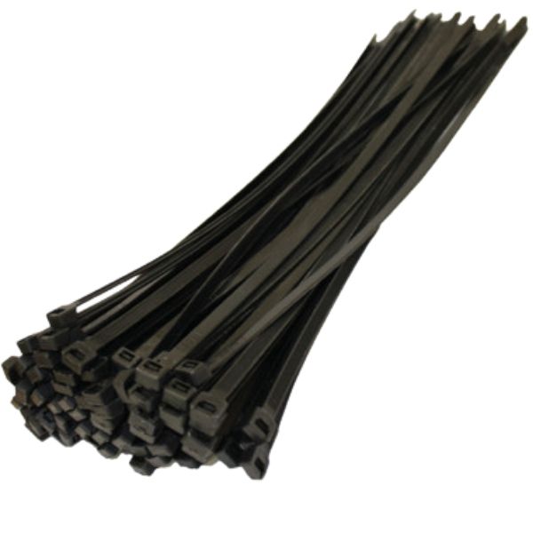 Zenith - Cable Ties - Black - 50 Pieces