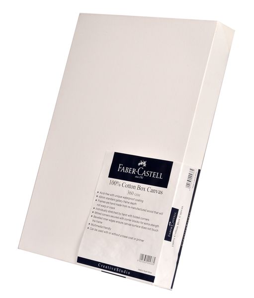 Faber Castell , Box Canvas 360 gsm (Deep Edge)12"x16