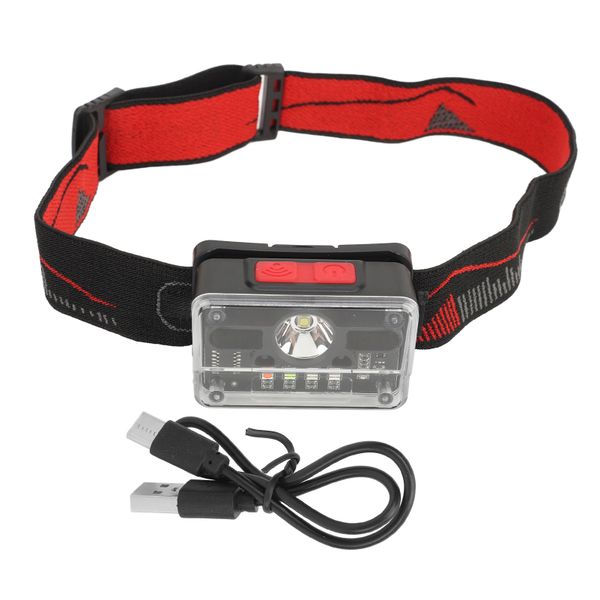 Type C Rechargeable Headlamp Waterproof For Outdoor