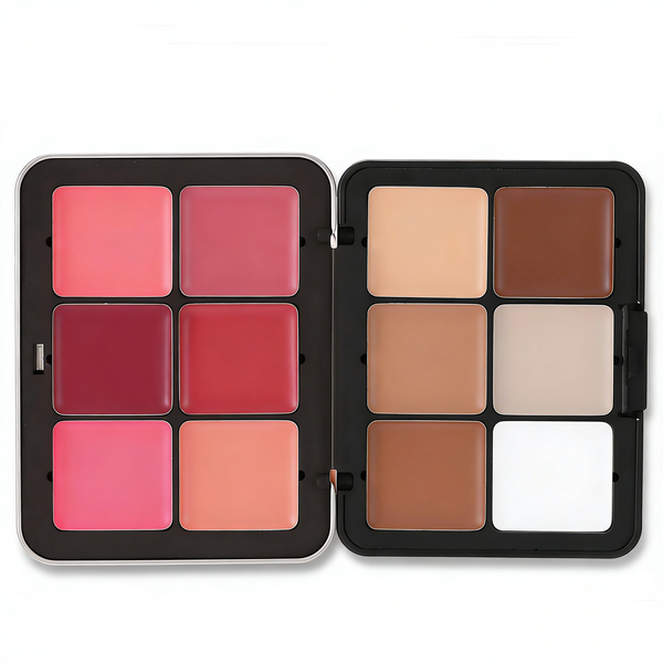 12 Colors Cream Blush Palette Cream Concealer Foundation For Women