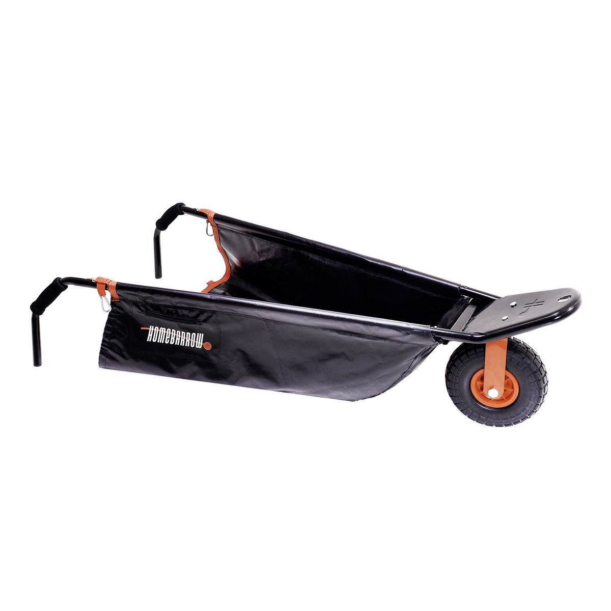 Homebarrow - A Garden Wheelbarrow - strong, steerable & space-saving