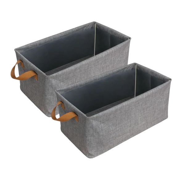 Clothing Drawer Organizer Collapsible Wardrobe Storage Organizer - 2 Pack