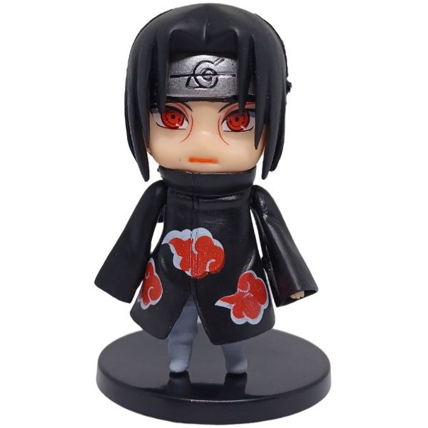 Naruto Anime 9cm Chibi Figure: Itachi Uchiha with Cloak