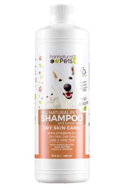 Pannatural Pets - Pet Shampoo For Treating Dry &amp; Itchy Skin - 495ml